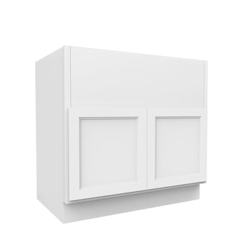 Fashion White - Double Door Farm Sink Base Cabinet | 36