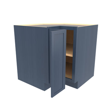 Fashion Ocean Blue - Square Corner Base Cabinet | 36"W x 34.5"H x 24"D