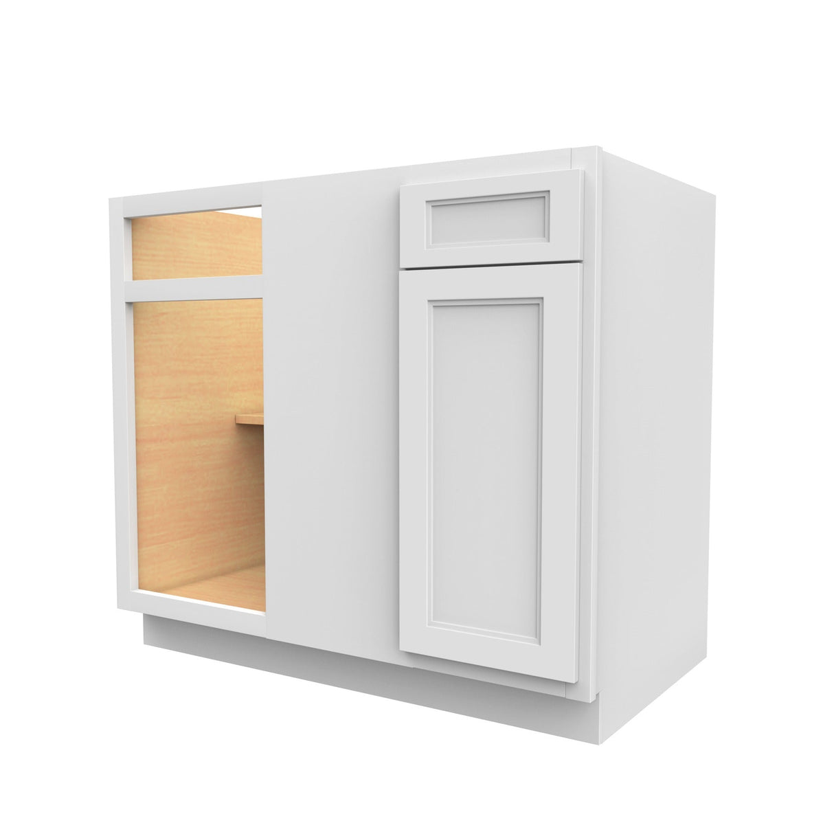 RTA - Fashion White - Blind Base Cabinet | 33"W x 34.5"H x 24"D