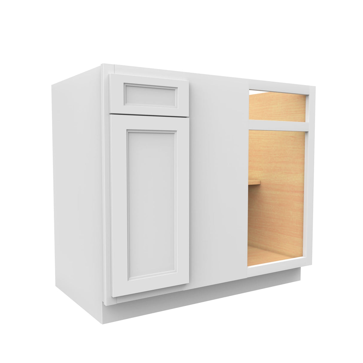RTA - Fashion White - Blind Base Cabinet | 33"W x 34.5"H x 24"D