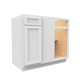 RTA - Fashion White - Blind Base Cabinet | 33"W x 34.5"H x 24"D