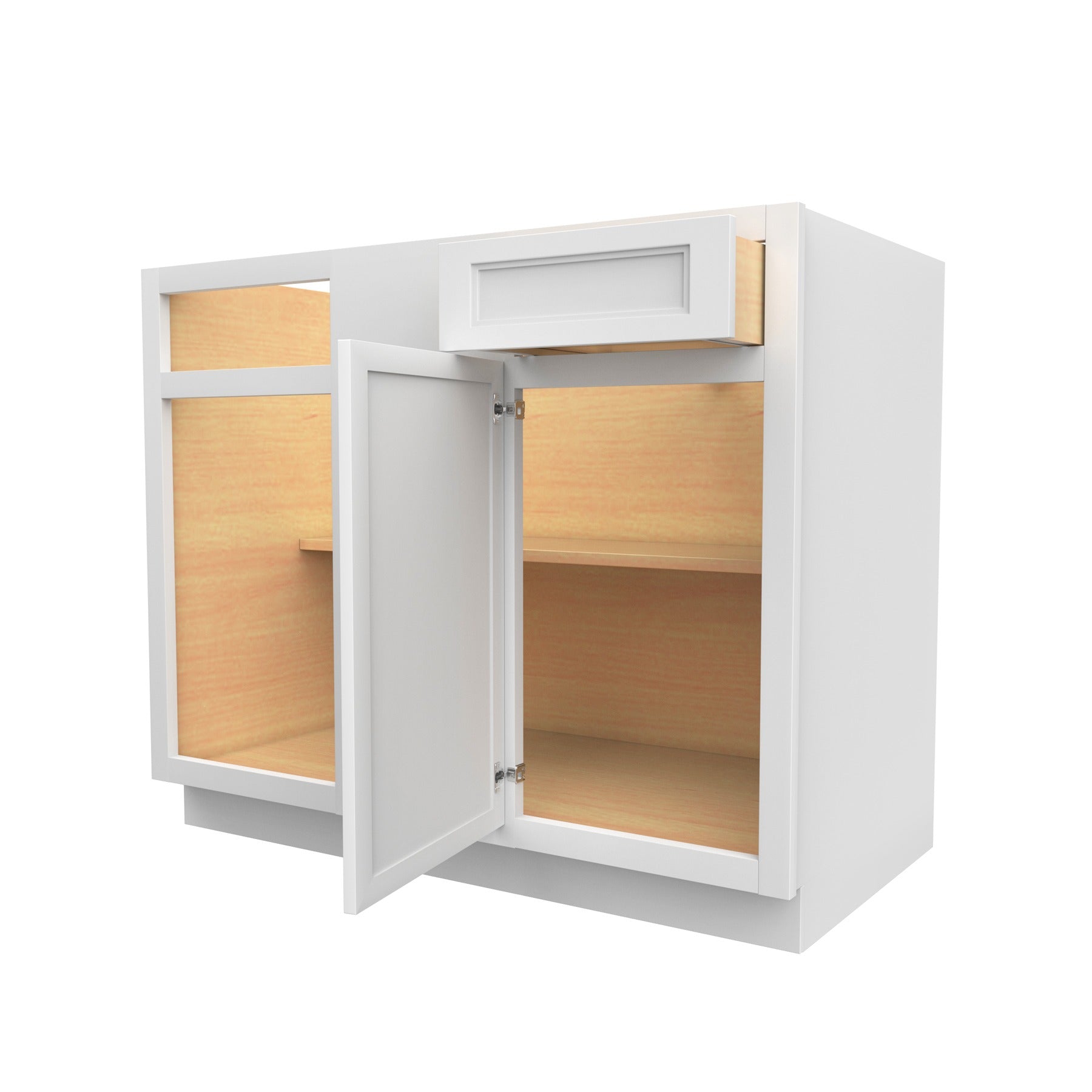 Fashion White - Blind Base Cabinet | 42" W x 34.5"H x 24"D