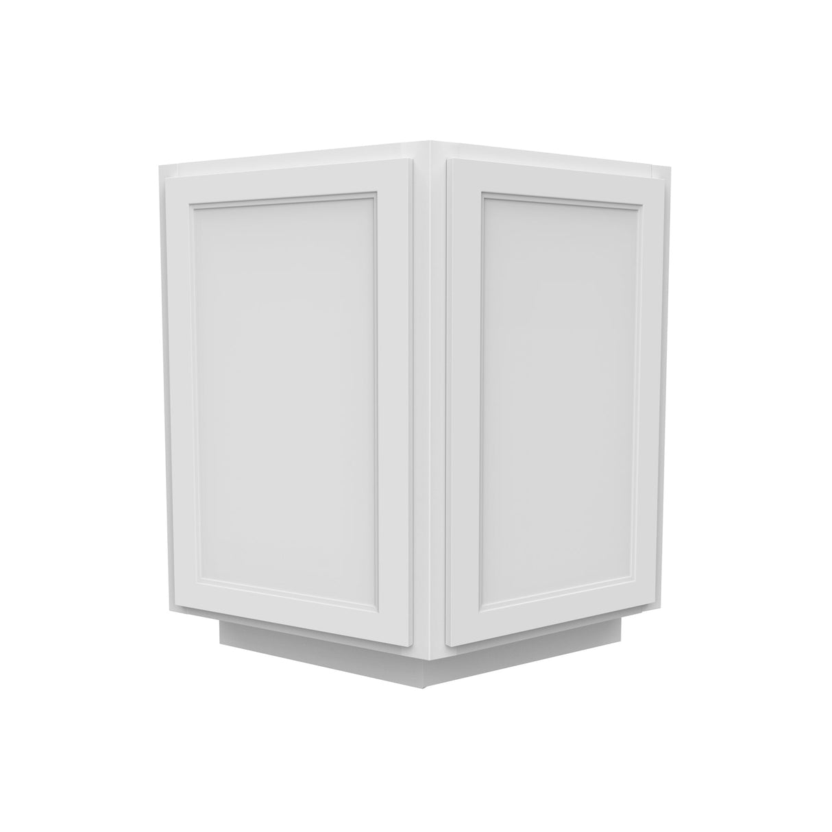 RTA - Fashion White - Base End Cabinet | 24"W x 34.5"H x 24"D