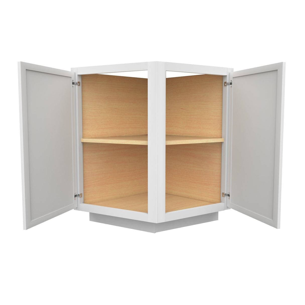 RTA - Fashion White - Base End Cabinet | 24"W x 34.5"H x 24"D