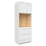 RTA - Fashion White - Single Oven Cabinet | 33"W x 90"H x 24"D