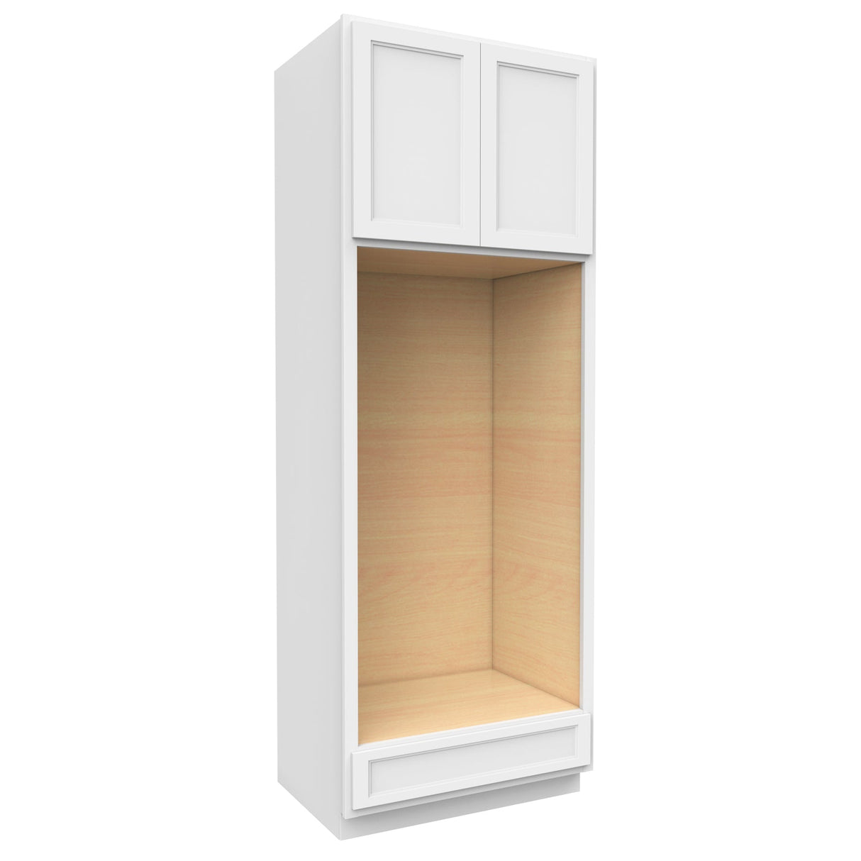 RTA - Fashion White - Double Oven Cabinet | 30"W x 96"H x 24"D