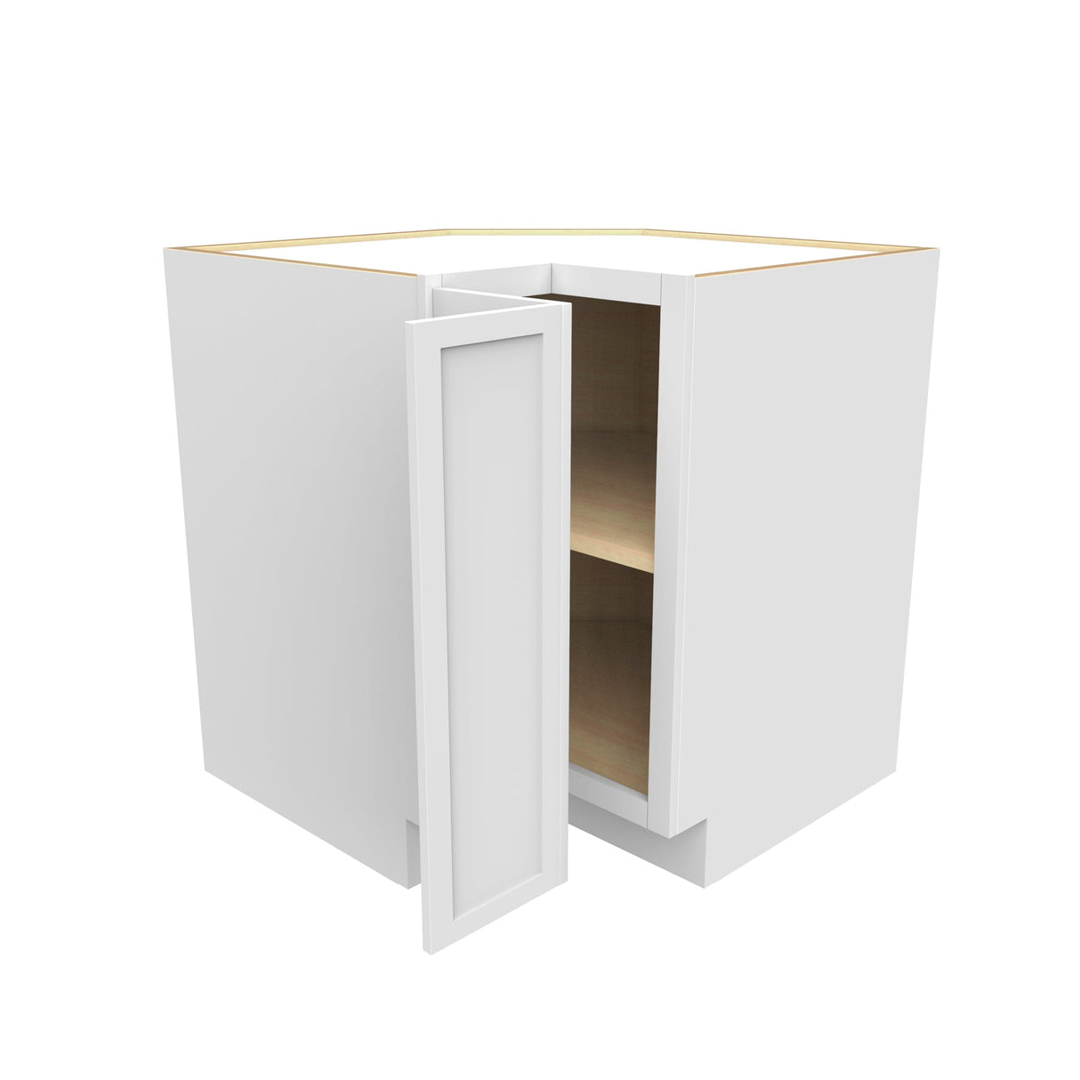 RTA - Fashion White - Easy Reach Corner Base Cabinet | 33"W x 34.5"H x 24"D