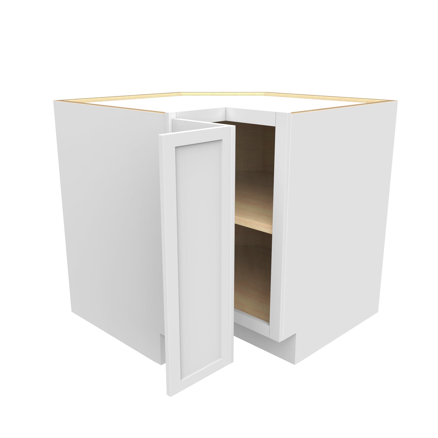 RTA - Fashion White - Easy Reach Corner Base Cabinet | 36"W x 34.5"H x 24"D