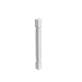 RTA - Fashion White - Post - Square | 3"W x 34.5"H x 3"D