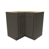 RTA - Elegant Smoky Grey - Lazy Susan Corner Base Cabinet | 36"W x 34.5"H x 24"D
