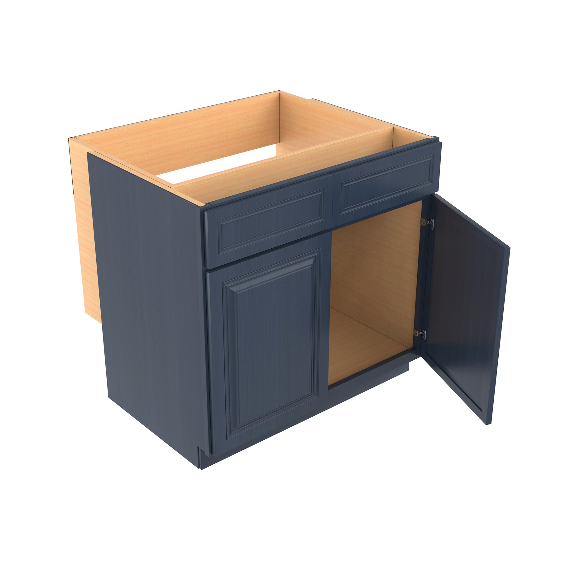 Park Avenue Ocean Blue - Handicap Removable Sink Base Cabinet | 36"W x 34.5"H x 24"D