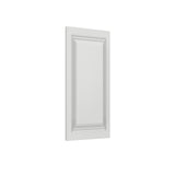 Park Avenue White - Decorative End | 12"W x 30"H x 0.25"D