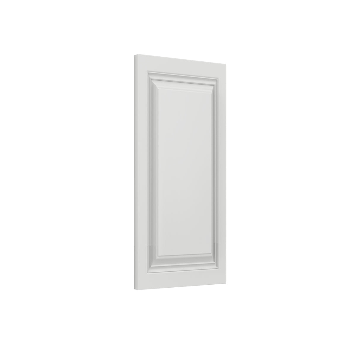 Park Avenue White - Decorative End | 12"W x 42"H x 0.25"D