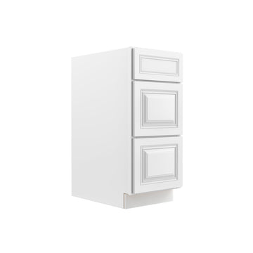 RTA - Park Avenue White - 3 Drawer Base Cabinet | 15