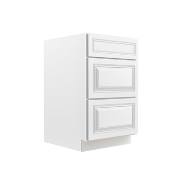 Park Avenue White - 3 Drawer Base Cabinet | 21