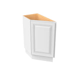 RTA - Park Avenue White - Angle Base End Cabinet | 12"W x 34.5"H x 24"D