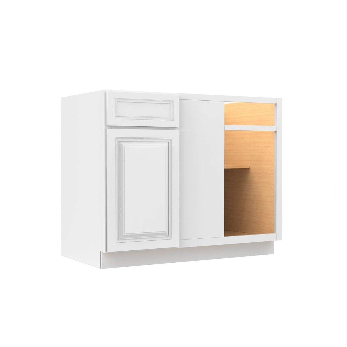 Park Avenue White - Blind Base Cabinet | 39" W x 34.5"H x 24"D