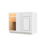 Park Avenue White - Blind Base Cabinet | 39" W x 34.5"H x 24"D