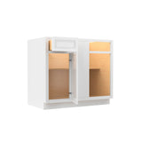 Park Avenue White - Blind Base Cabinet | 33" W x 34.5"H x 24"D