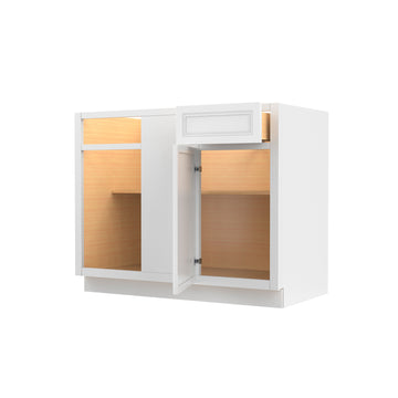 Park Avenue White - Blind Base Cabinet | 39" W x 34.5"H x 24"D