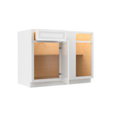 Park Avenue White - Blind Base Cabinet | 45" W x 34.5"H x 24"D