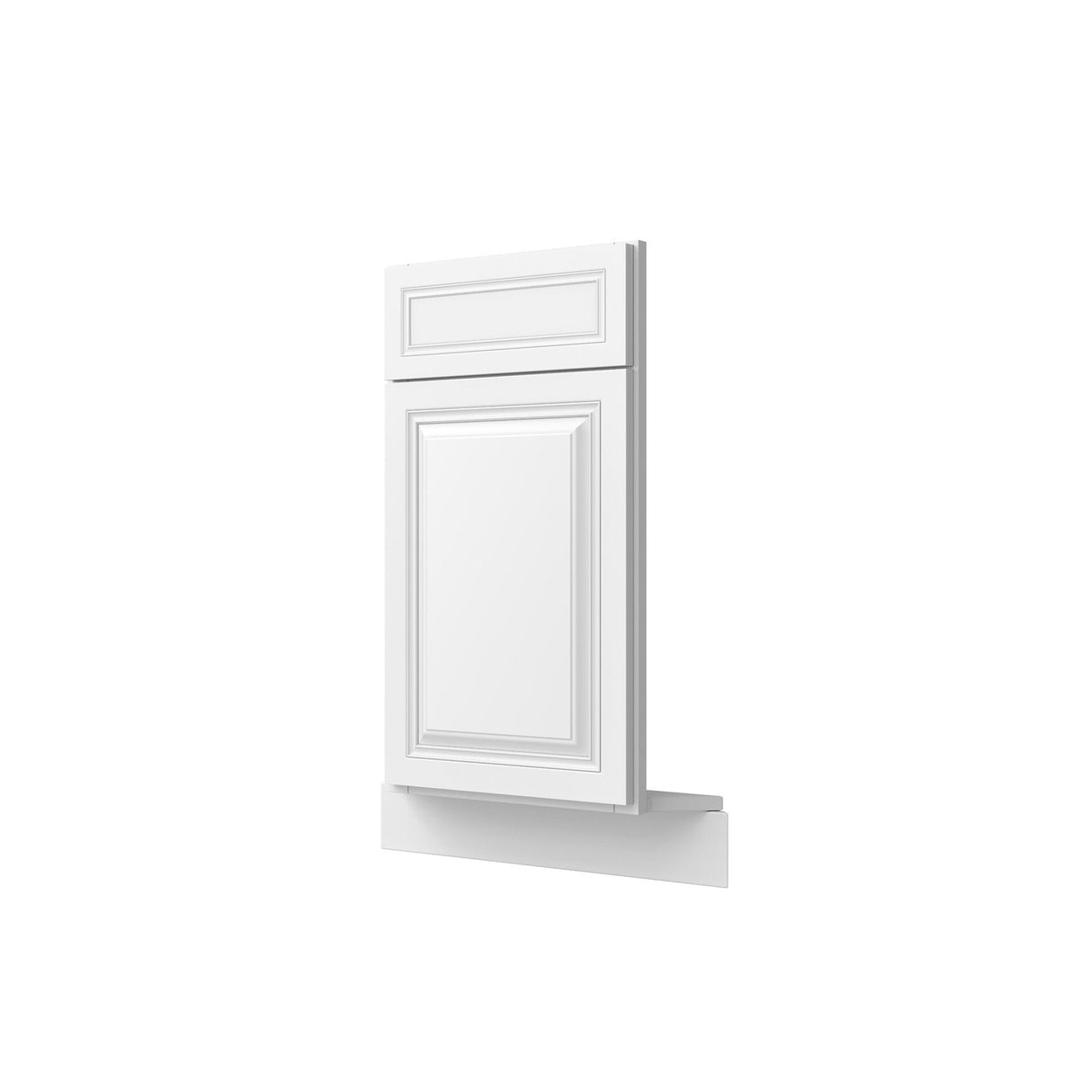 RTA - Park Avenue White - Diagonal Corner Sink Front | 36"W x 34.5"H x 24"D