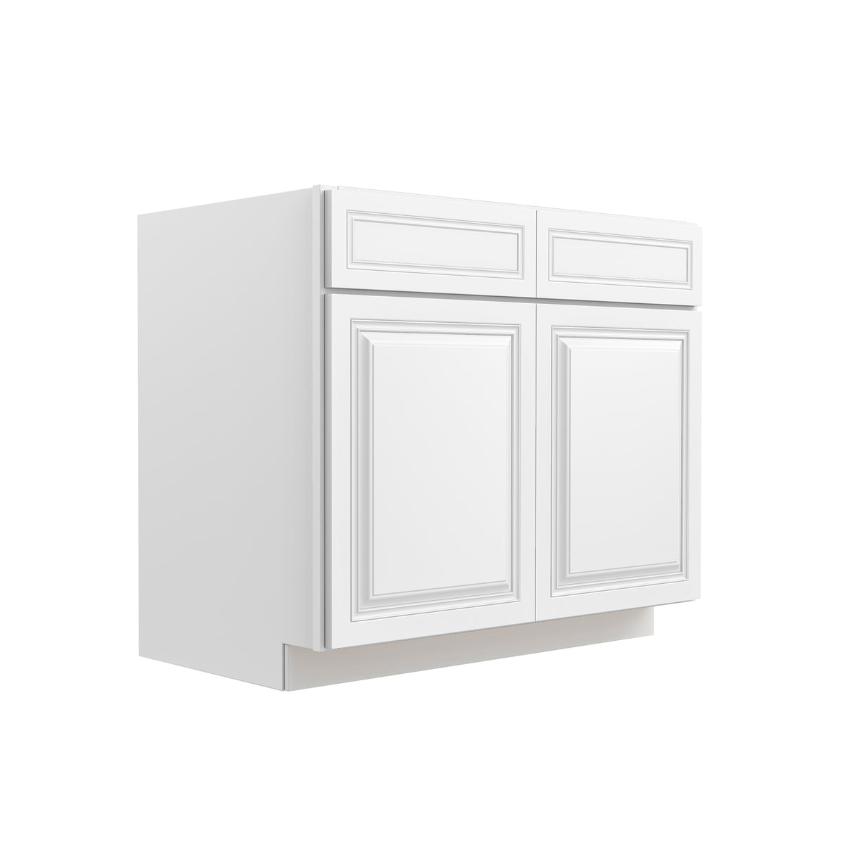 Park Avenue White - Sink Base Cabinet | 39"W x 34.5"H x 24"D