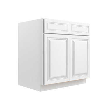 Park Avenue White - Double Door Base Cabinet | 33