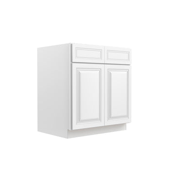 Park Avenue White - Double Door Base Cabinet | 30
