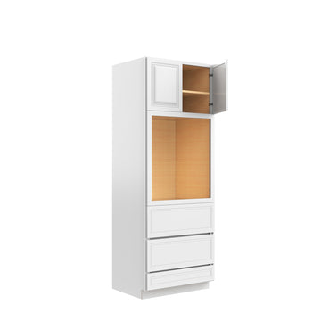 RTA - Park Avenue White - Single Oven Cabinet | 30"W x 84"H x 24"D