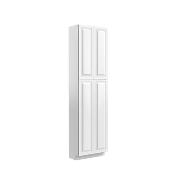 RTA - Park Avenue White - Double Door Utility Cabinet | 24