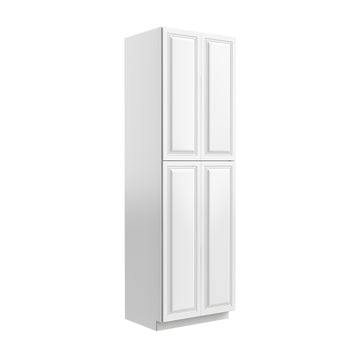 Park Avenue White - Double Door Utility Cabinet | 30
