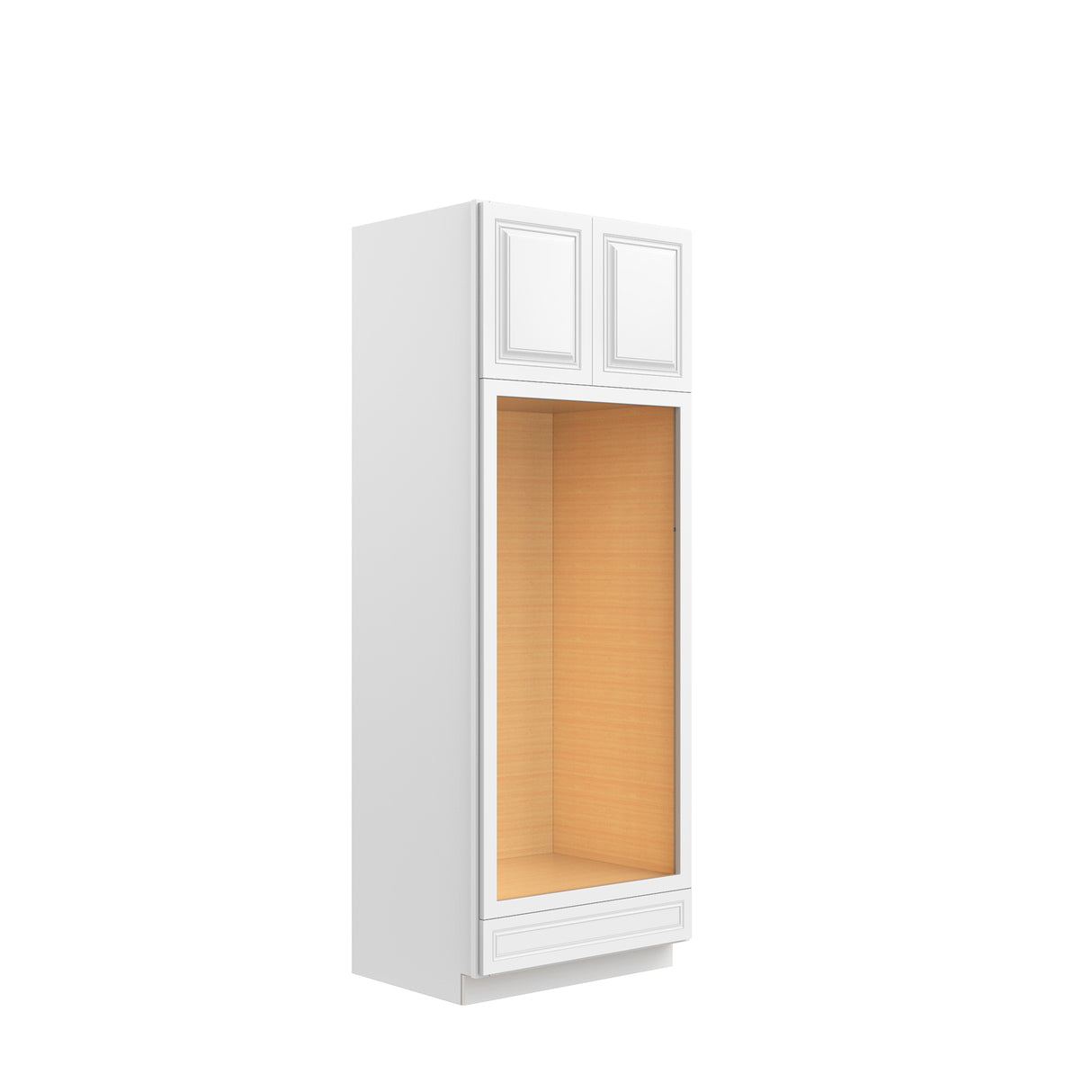Park Avenue White - Double Oven Cabinet | 30"W x 84"H x 24"D