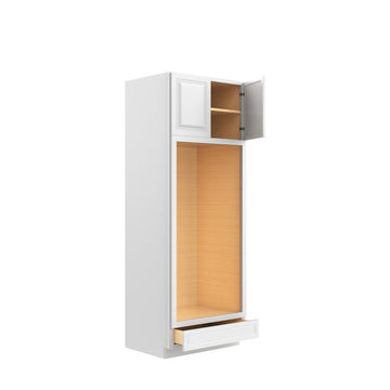 RTA - Park Avenue White - Double Oven Cabinet | 30"W x 84"H x 24"D