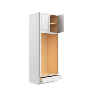 RTA - Park Avenue White - Double Oven Cabinet | 33"W x 90"H x 24"D
