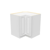 RTA - Park Avenue White - Easy Reach Corner Base Cabinet | 33"W x 34.5"H x 24"D