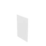 Park Avenue White - Vanity End Skin | 0.25"W x 34.5"H x 20.25"D