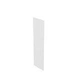Park Avenue White - Base End Skin | 0.25"W x 34.5"H x 23.25"D
