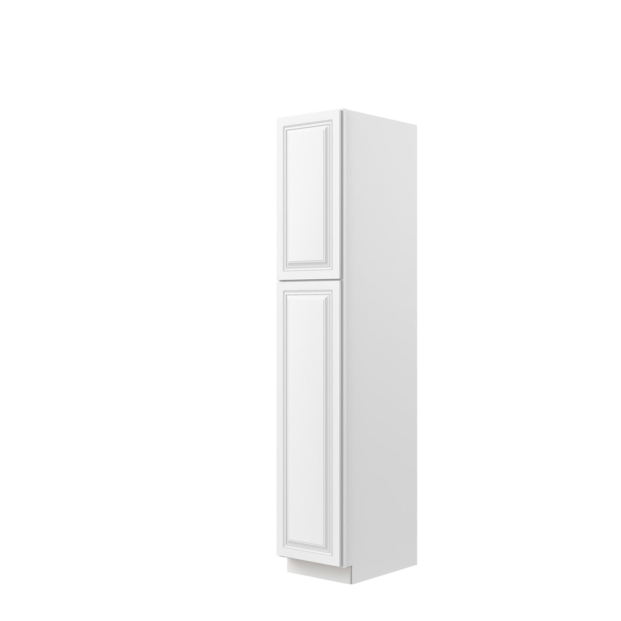 Park Avenue White - Utility Cabinet | 15"W x 84"H x 24"D