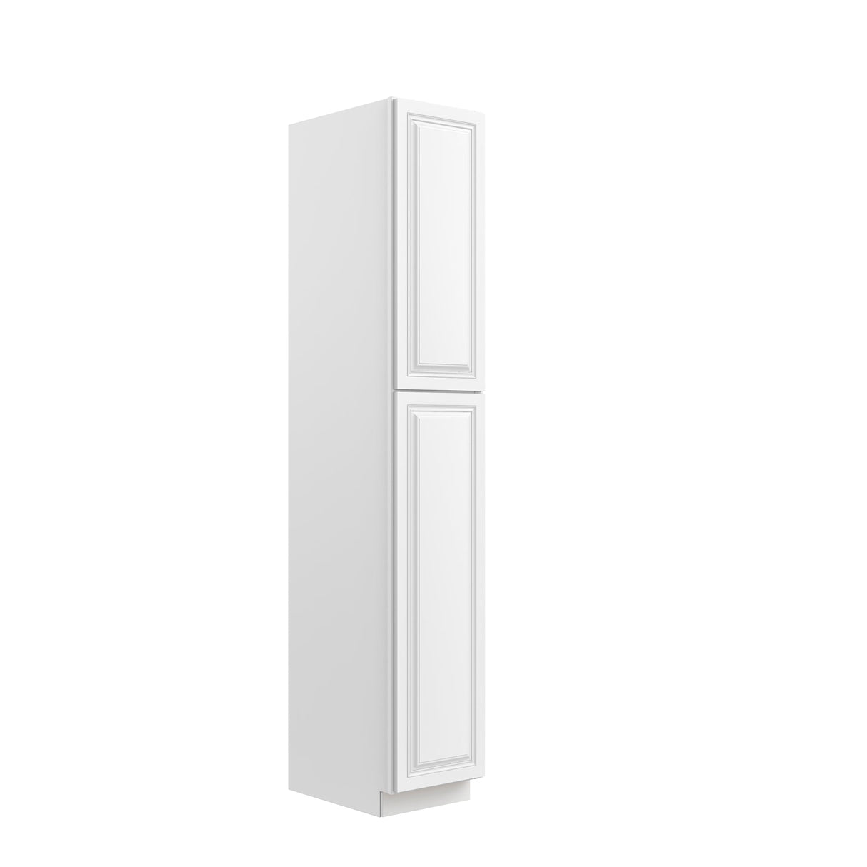 RTA - Park Avenue White - Single Door Utility Cabinet | 15"W x 90"H x 24"D