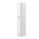 Park Avenue White - Utility Cabinet | 15"W x 96"H x 24"D