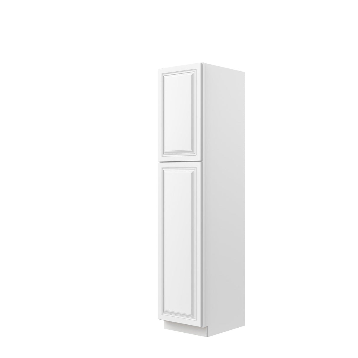 RTA - Park Avenue White - Single Door Utility Cabinet | 18"W x 84"H x 24"D
