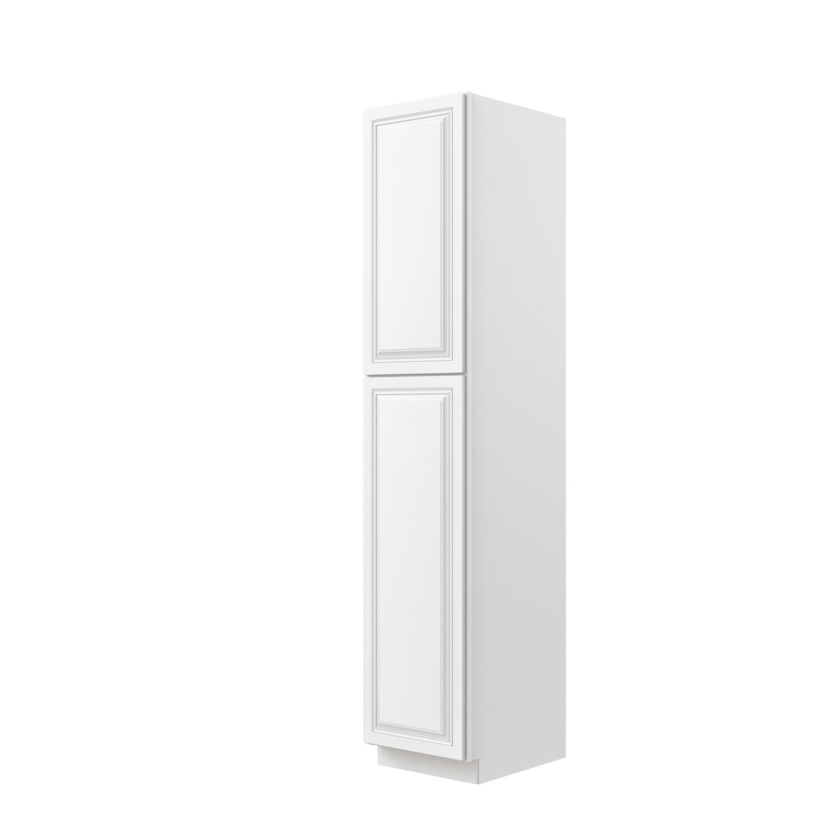 RTA - Park Avenue White - Single Door Utility Cabinet | 18"W x 90"H x 24"D