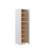 Park Avenue White - Utility Cabinet | 18"W x 84"H x 24"D