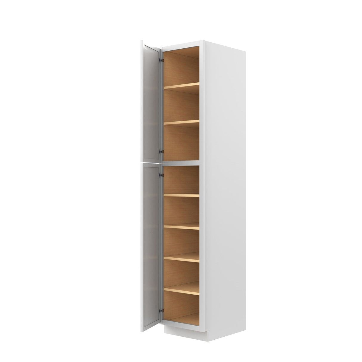 Park Avenue White - Utility Cabinet | 18"W x 90"H x 24"D