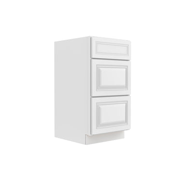 RTA - Park Avenue White - Vanity Drawer Base Cabinet | 18