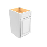 RTA - Park Avenue White - Waste Basket Cabinet | 18"W x 34.5"H x 24"D
