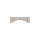 RTA - Arched Valance - Flat Panel | 60"W x 10"H - Richmond Stone