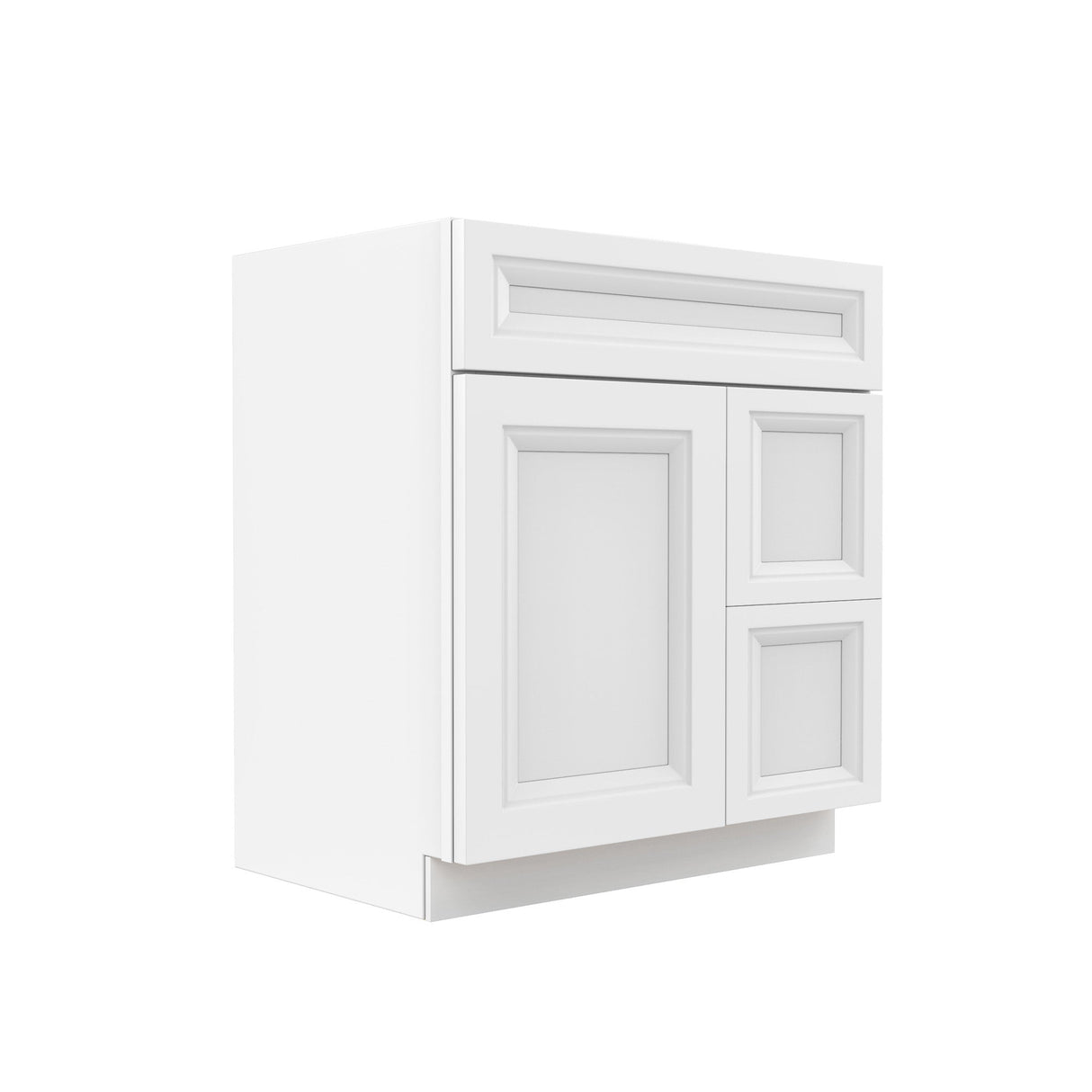 RTA - Richmond White - Vanity Sink Base Cabinet | 30"W x 34.5"H x 21"D