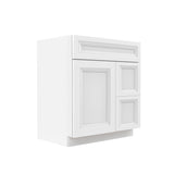 RTA - Richmond White - Vanity Sink Base Cabinet | 30"W x 34.5"H x 21"D